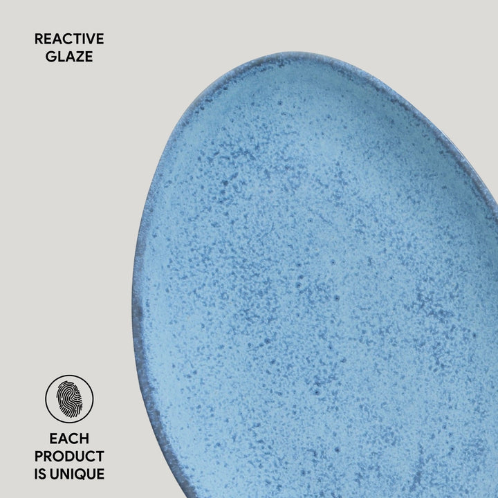 Oval Dessert Plate Set of 4