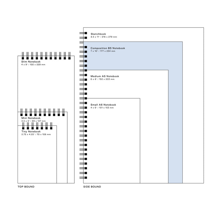Palmita Composition B5 Notebook