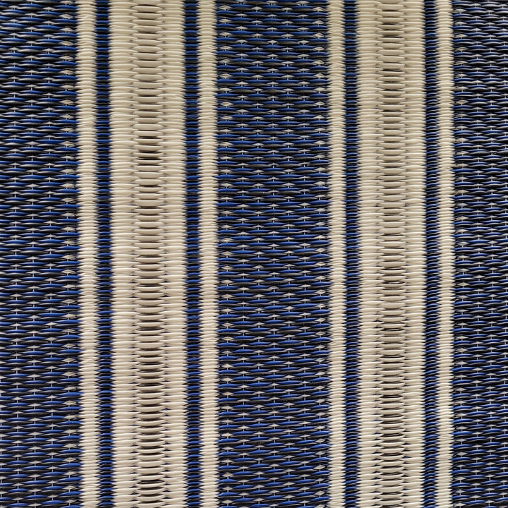 Vertical Stripe Blue & White