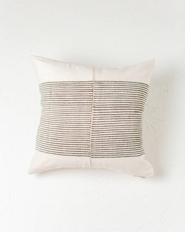 18" Riviera Hand-Stitch Throw Pillow Cover
