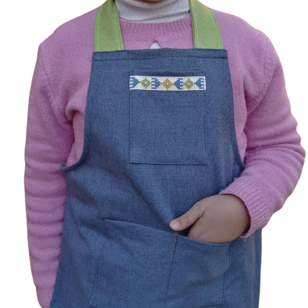 Children's Geometric Full Apron