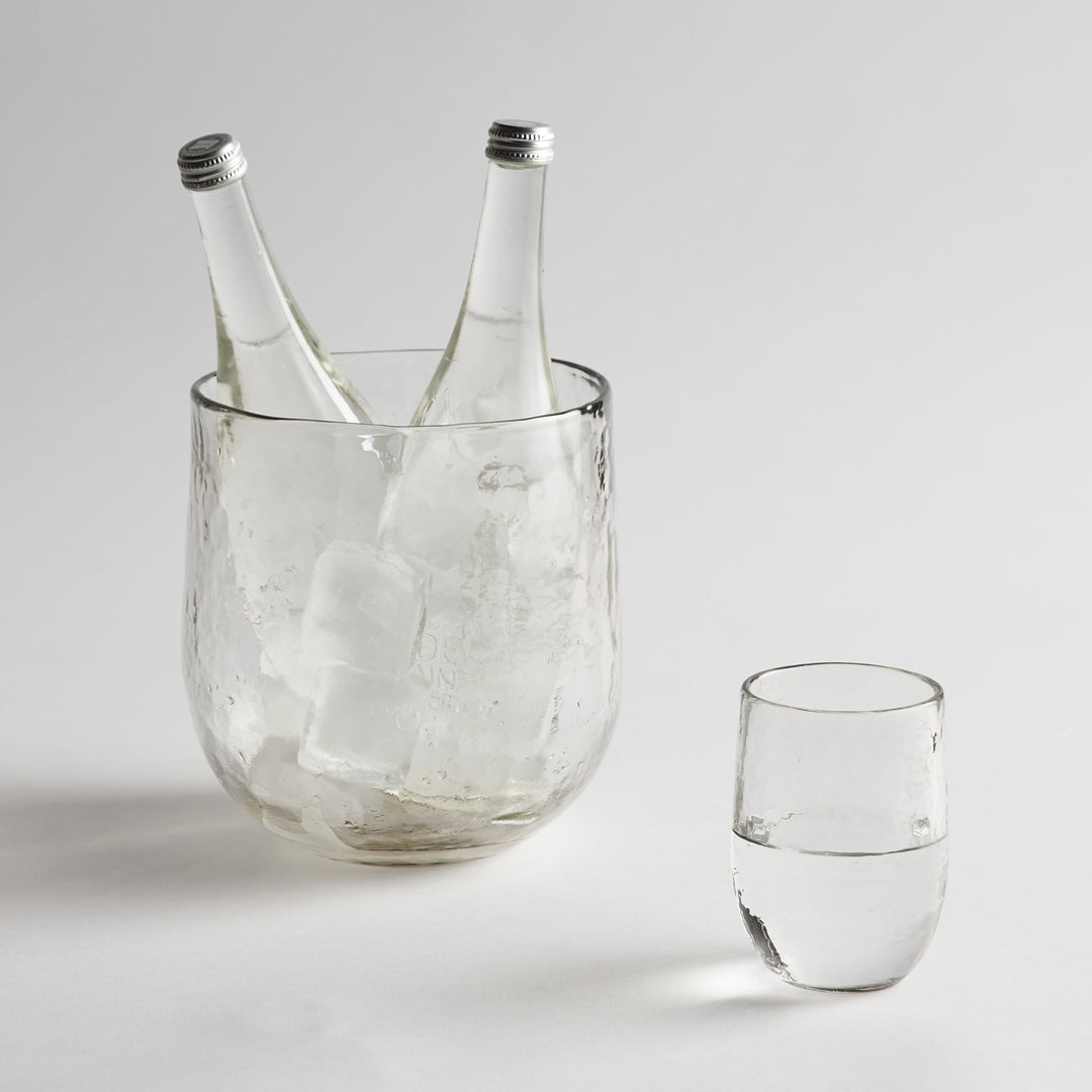 Pebbled Ice Bucket / Vase
