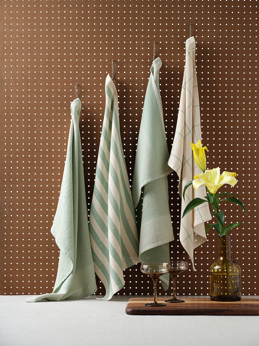 Cotton Kitchen Towels | Set of 4