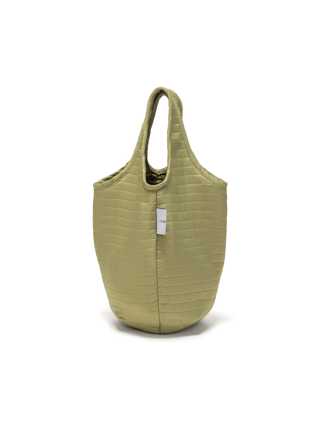 Egg Tote | Lush Grid Yuzu