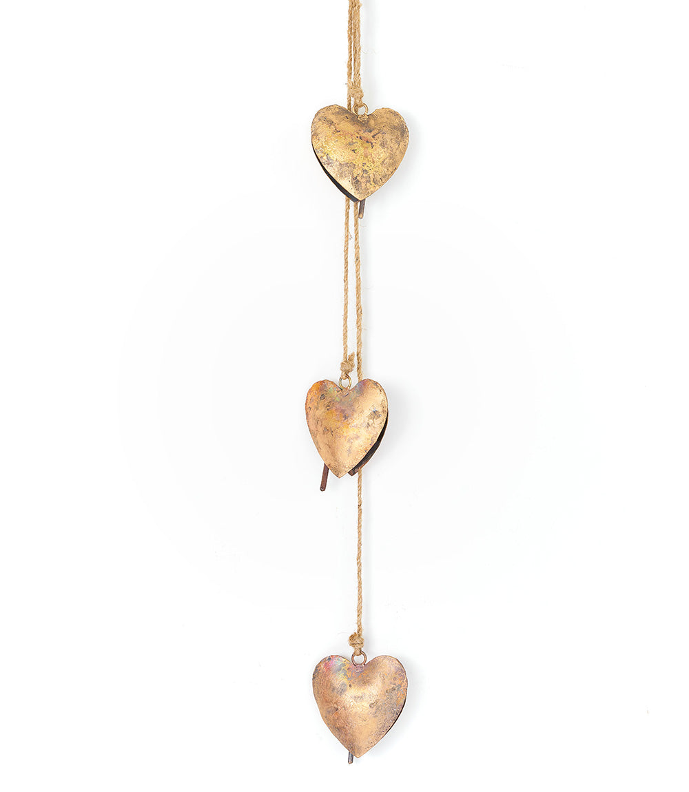 Alaya Heart Trio Wind Chime by Matr Boomie