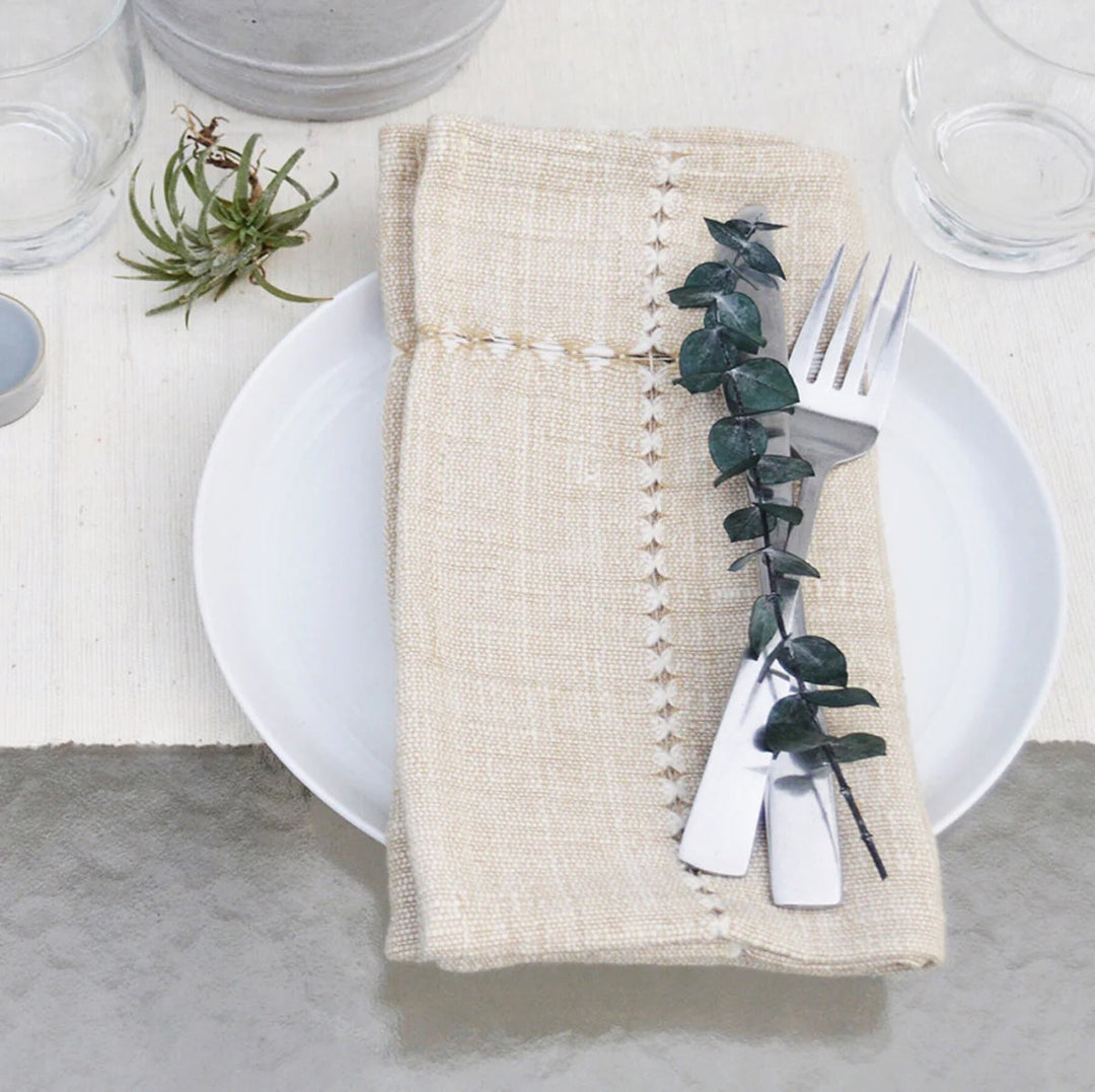S/4 Pulled Cotton Napkins