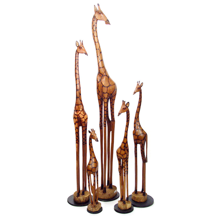 12" Olivewood Giraffe