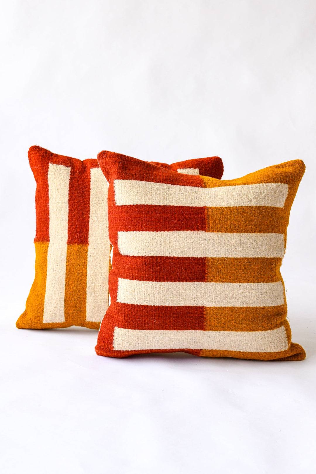 LOOM Imports Wool Tri Colored Pillow Nº1