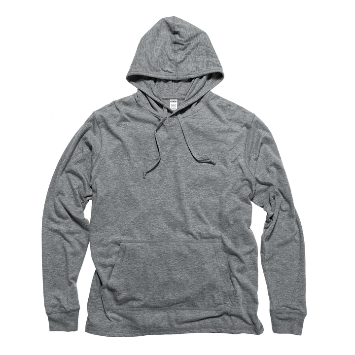 Unisex Eco-Triblend Long Sleeve Hooded Tee