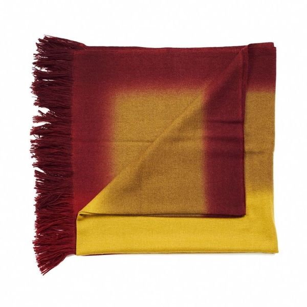Marigold Merino Ombre Handloom Throw