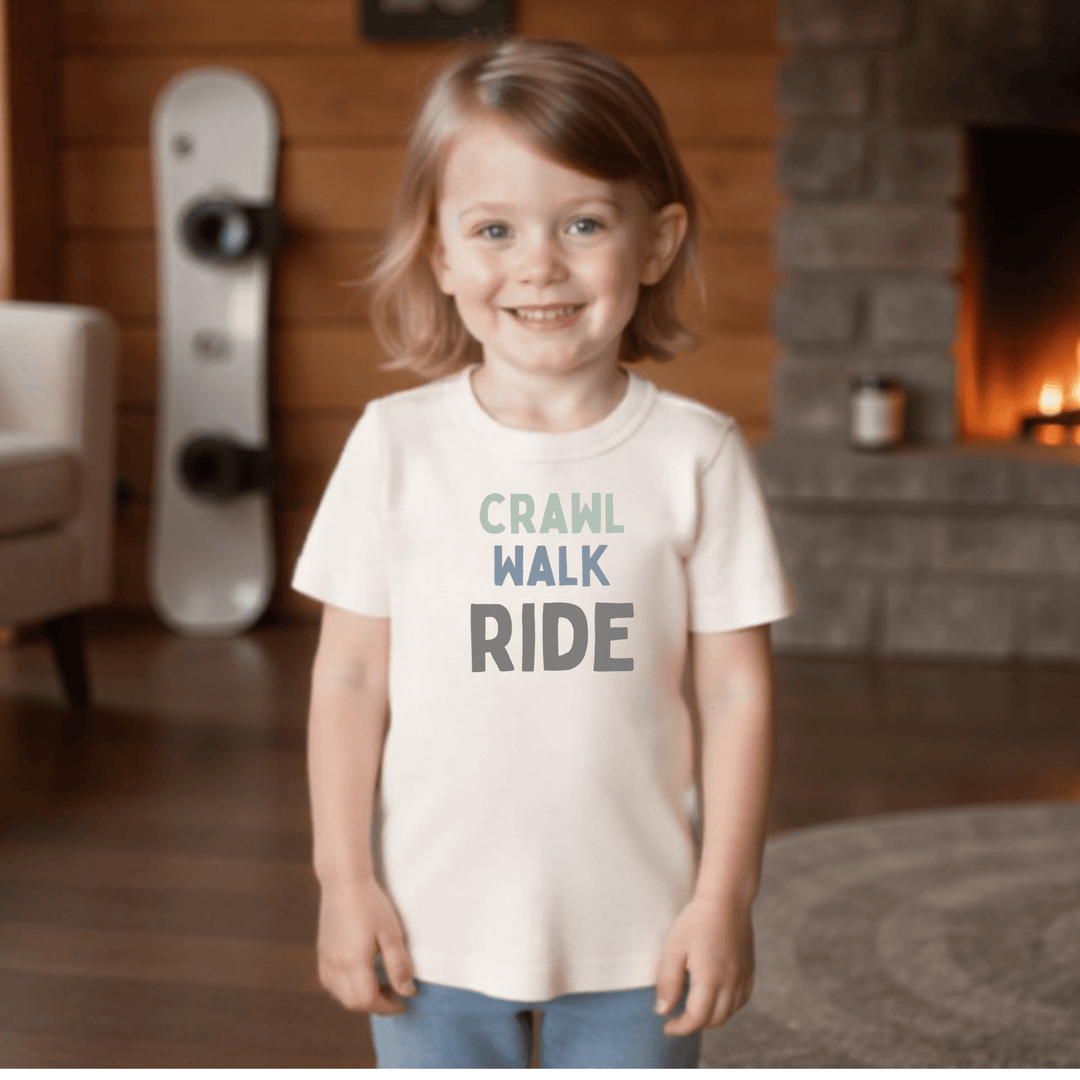 graphic tee | crawl walk ride