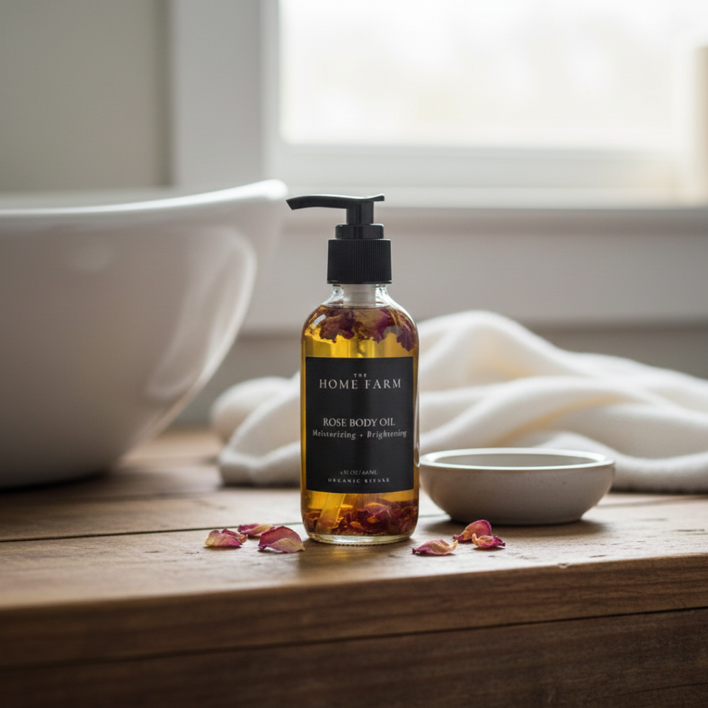 Rose Body Oil by The Home Farm