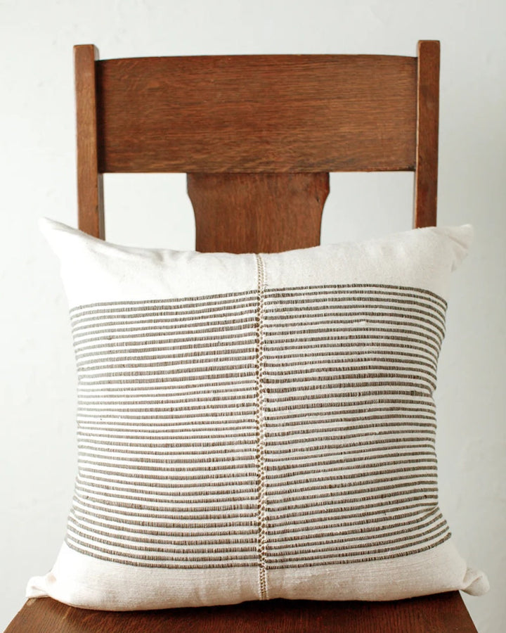 18" Riviera Hand-Stitch Throw Pillow Cover