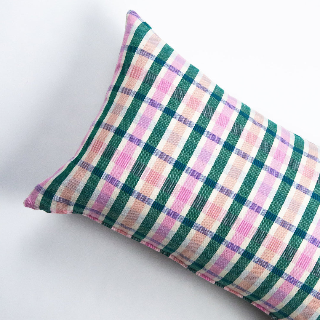 Archive NY Lola Plaid Lumbar Pillow