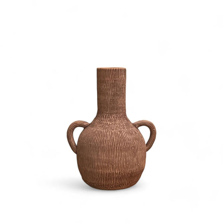 Flora Terracotta Vessel