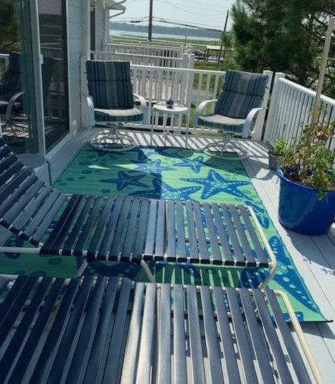 Starfish Blue & Green