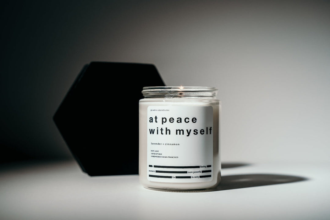 At Peace With Myself / Lavender + Cinnamon Candle