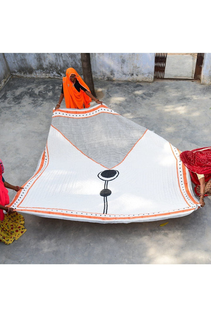 Bauhaus Quilt Reverse