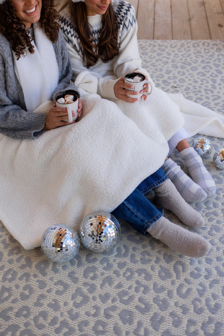 Leopard Silver & Cream