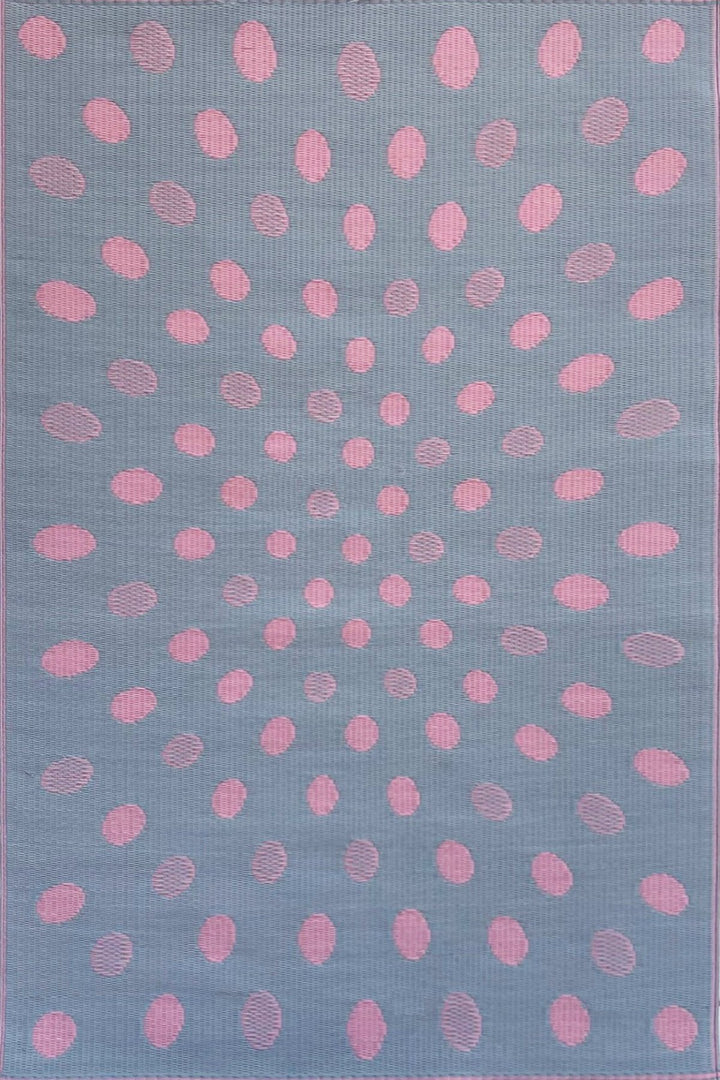 Crazy Dots Pink & Grey