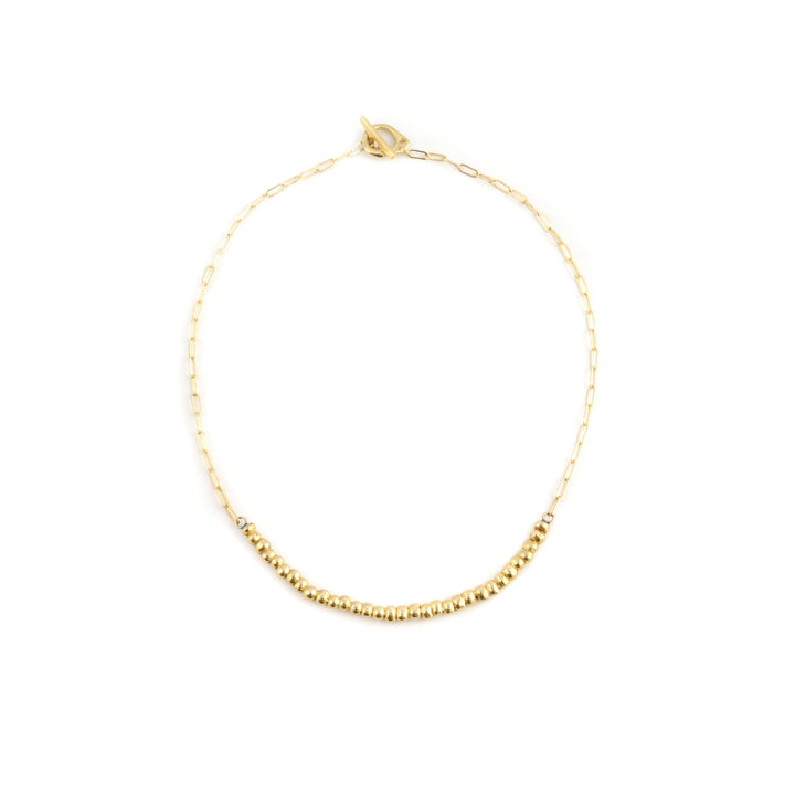 Droplet Bronze Necklace