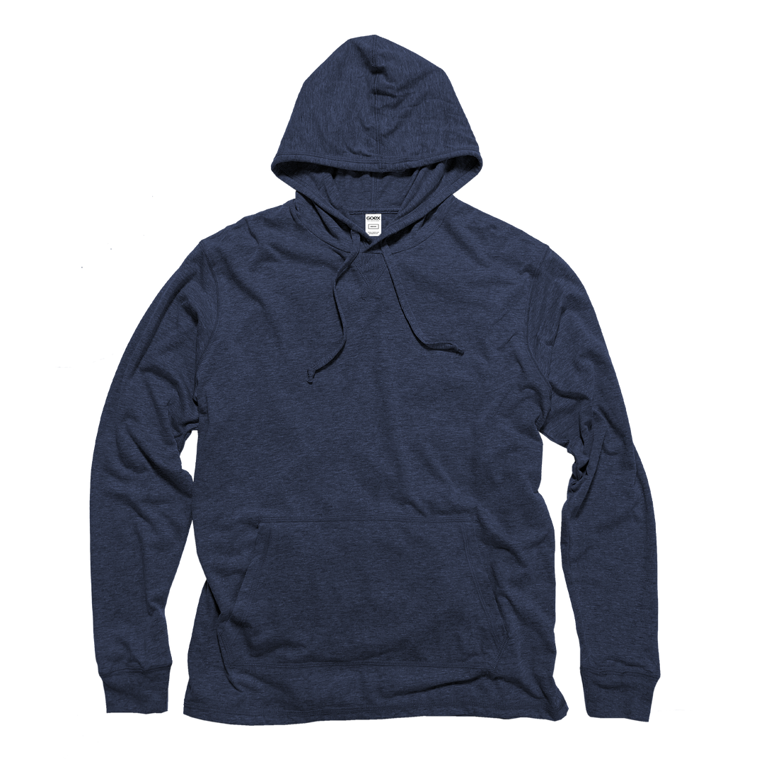 Unisex Eco-Triblend Long Sleeve Hooded Tee