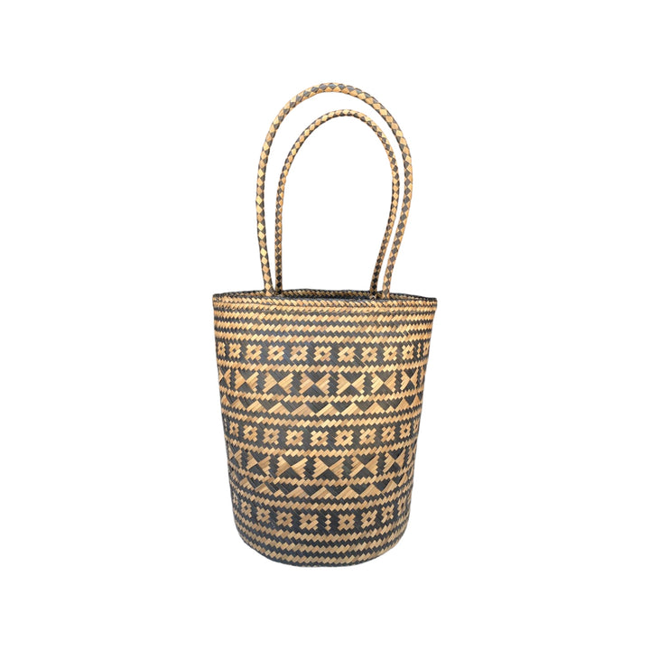 Palm Leaf Shopper Market Tote