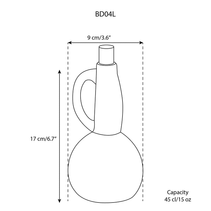 Stoneware Olive Oil Dispenser | Dadasi 15 oz