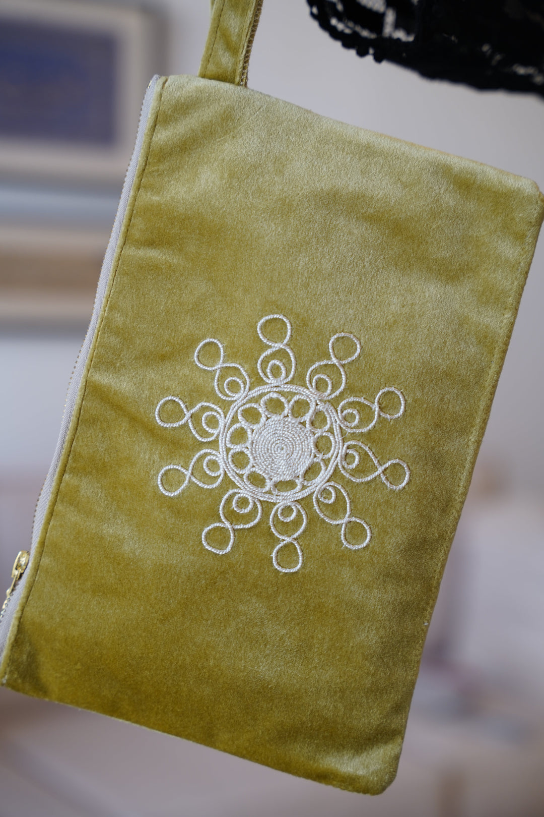 Tahriri Pouch | Yellow/Green