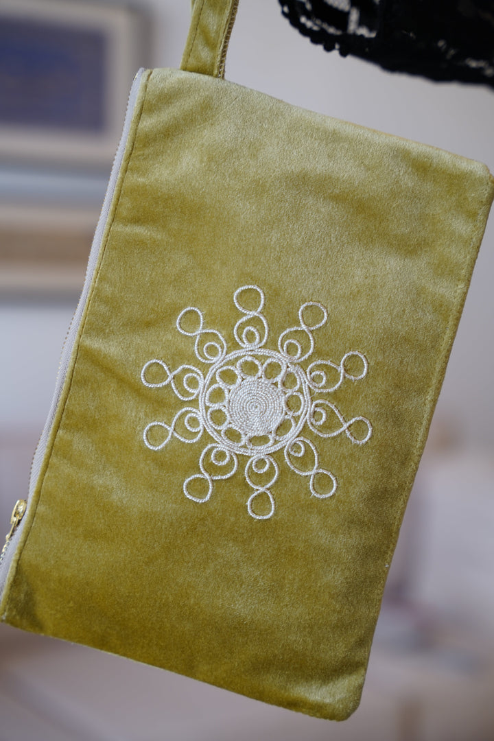 Tahriri Pouch | Yellow/Green