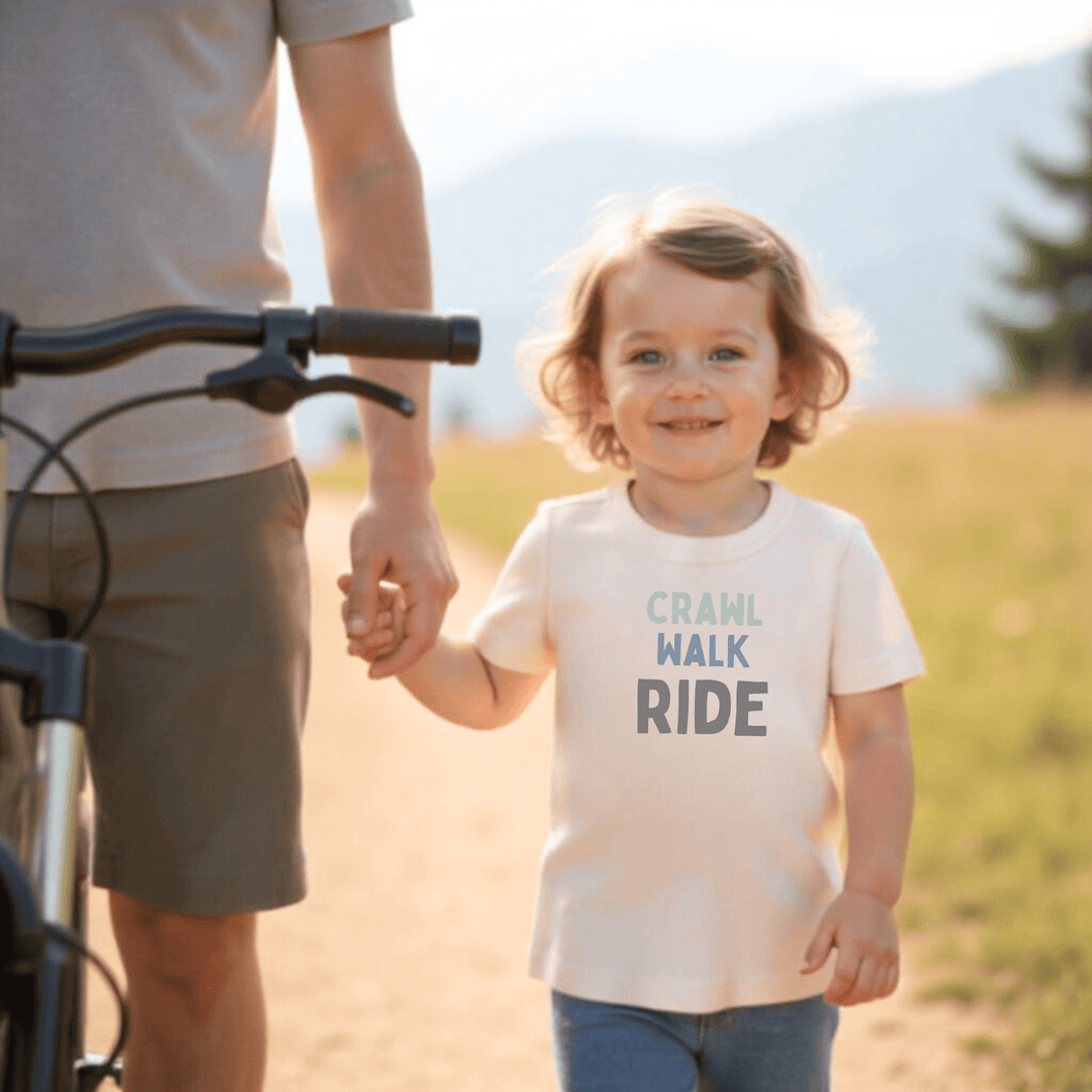 graphic tee | crawl walk ride