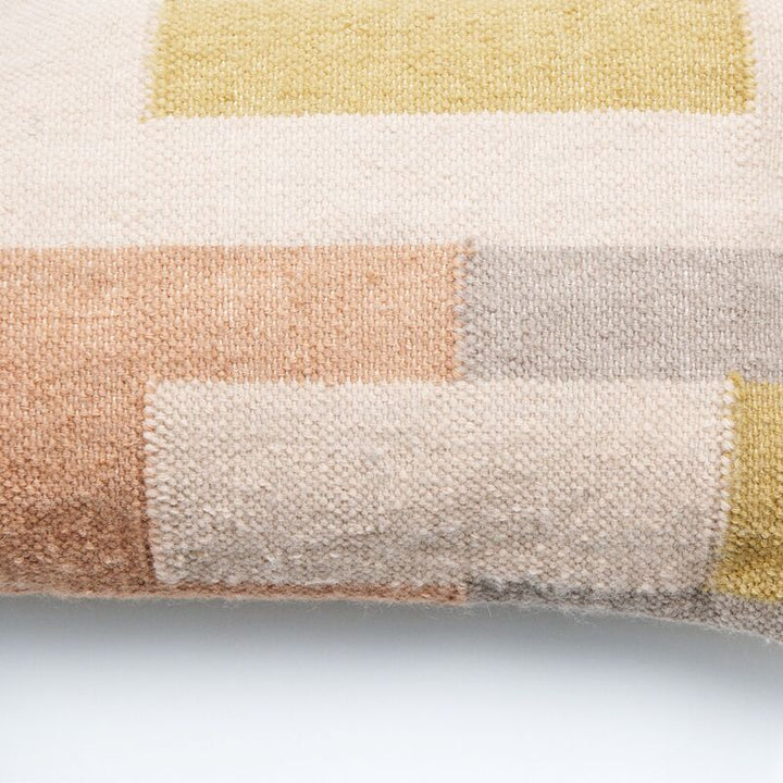 Shale Handloom Cotton Large Lumbar Pillow