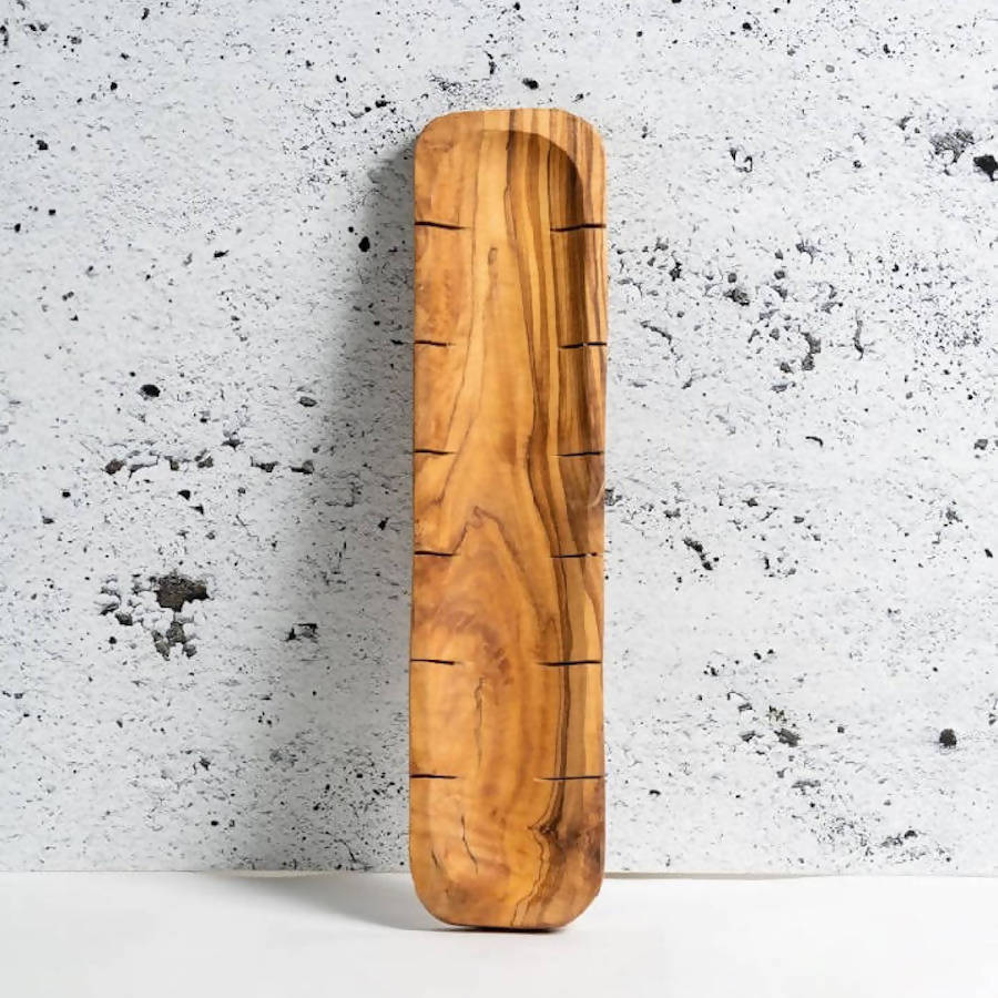 Olive Wood Bread Slicing Board - Thumbnail 3