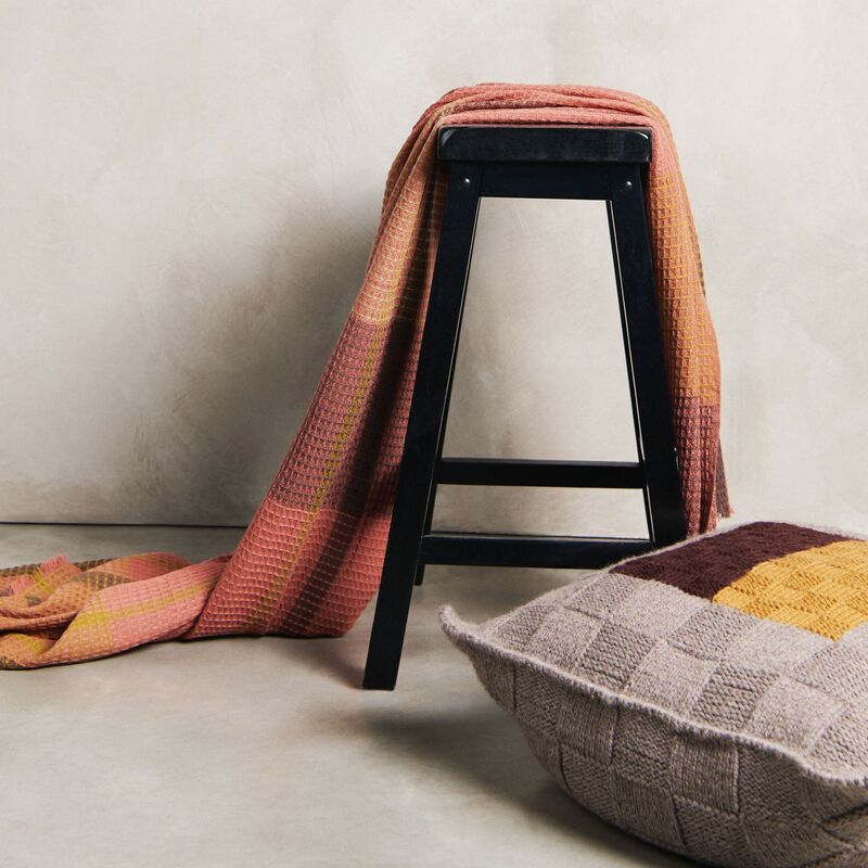 Cocoon Merino Waffle Handloom Throw