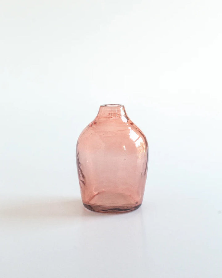 S/3 Hammered Bud Vases - Blush
