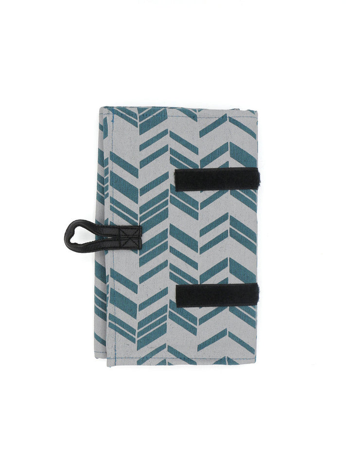 Wayfarer Jewelry Roll Travel Case - Chevron