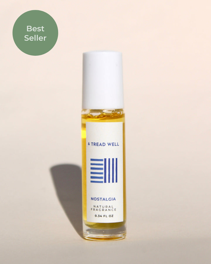 Natural palo santo eucalyptus fragrance bottle with woodsy forest scent for everyday wear