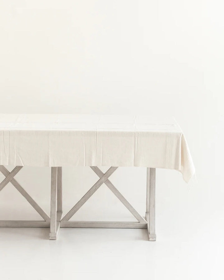 Riviera Cotton Tablecloth 96"