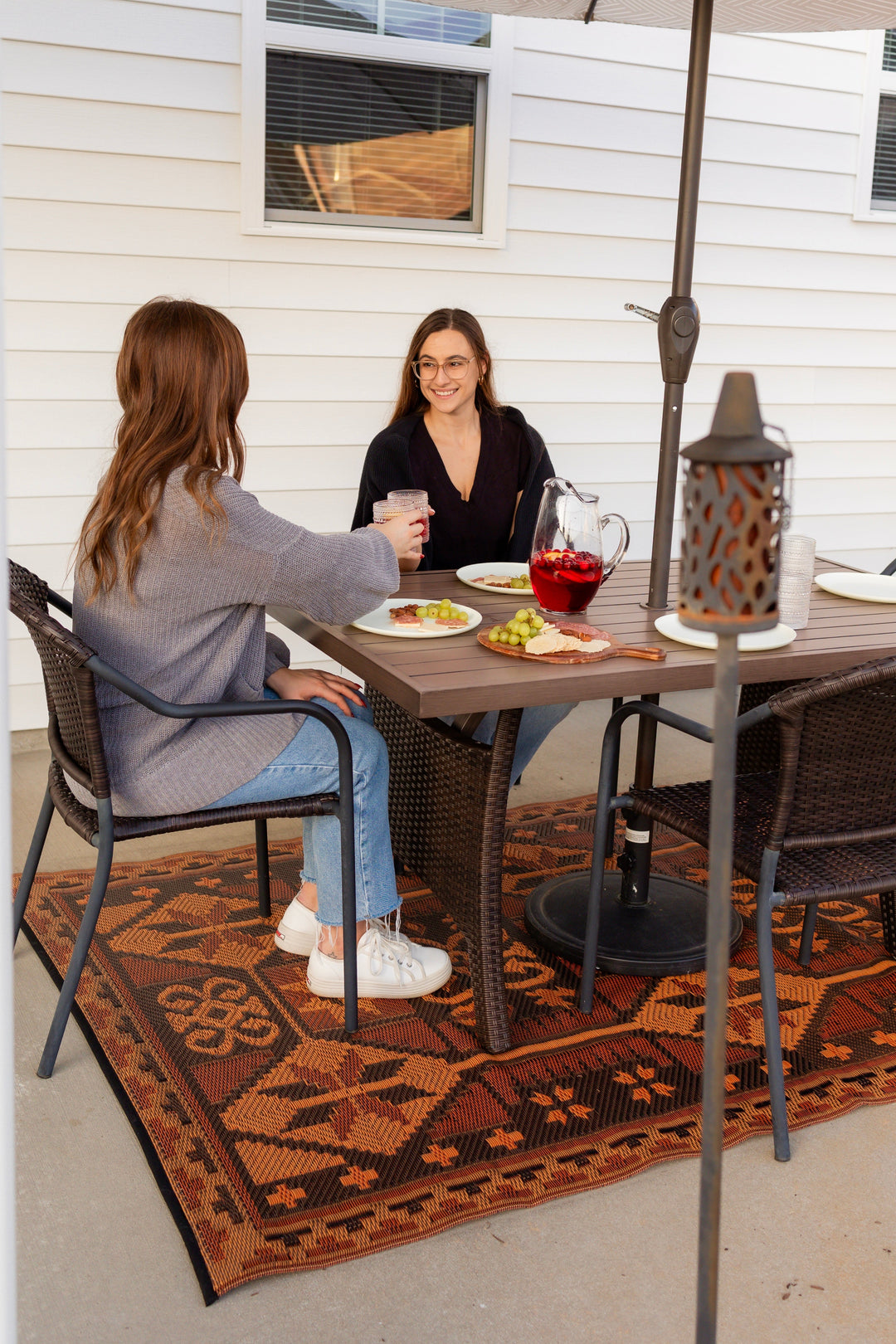 Ankara Cream & Brown