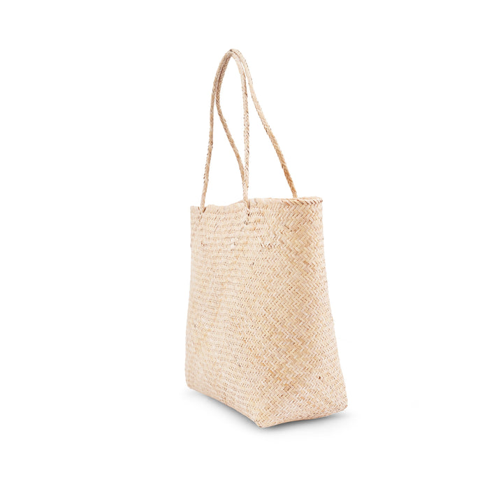Everyday Rattan Market Tote Bag