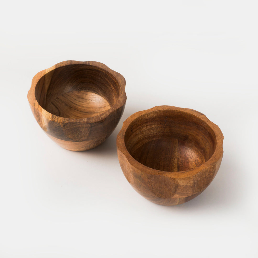 Gravon Acacia Nut Bowls