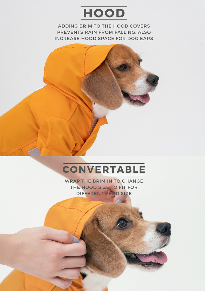 Tribeca Adjustable Velcro Raincoat - Olive