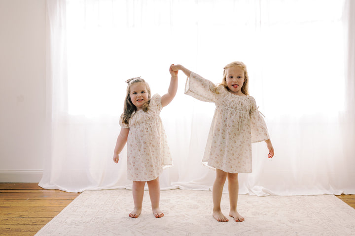 Kennedi Dress | Spring Petal | Bell Sleeve