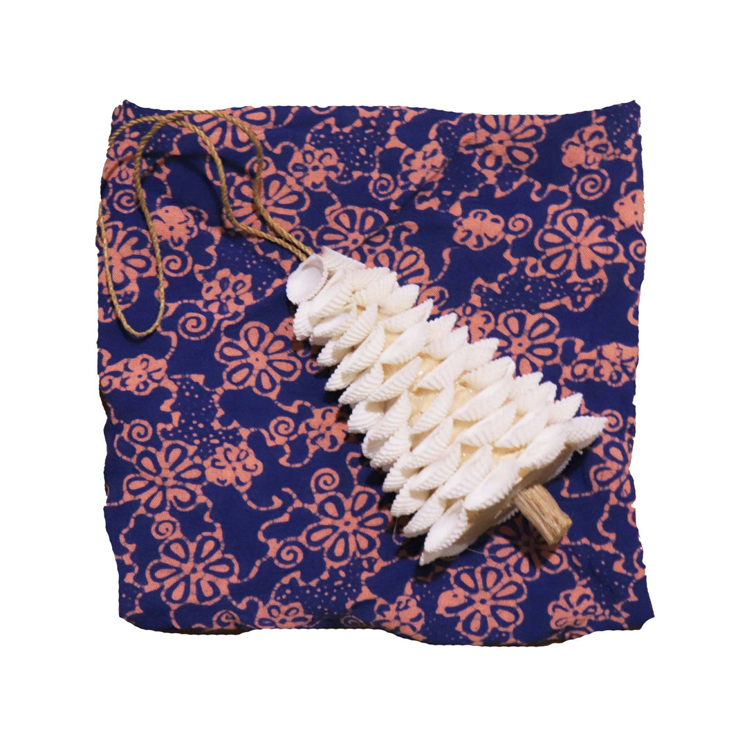 Small Size Seashell Christmas Tree Ornament | Tassel, Beach Home Decor, Boho Shell Tassel Hanging Chain, Christmasy Tree