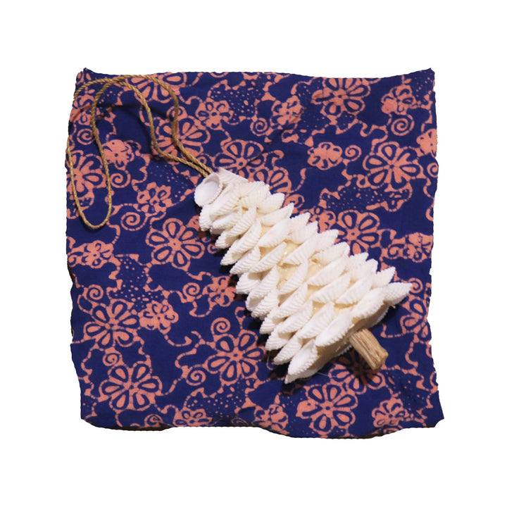 Small Size Seashell Christmas Tree Ornament | Tassel, Beach Home Decor, Boho Shell Tassel Hanging Chain, Christmasy Tree