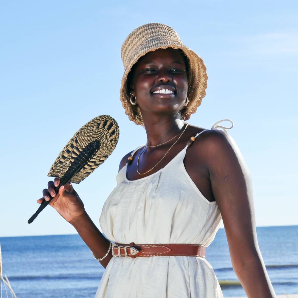 Quintet Ghanaian Fans | Set of 5