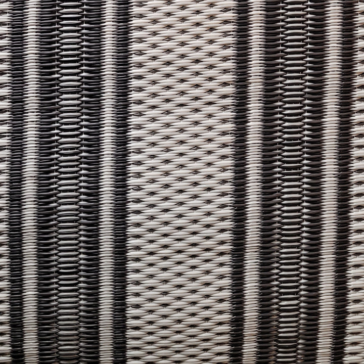 Vertical Stripe Black & Grey