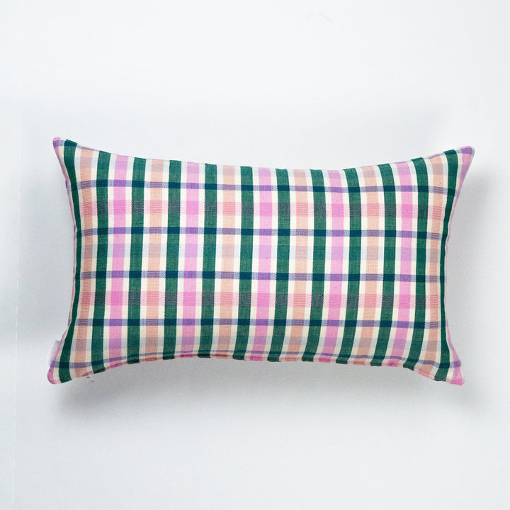 Archive NY Lola Plaid Lumbar Pillow