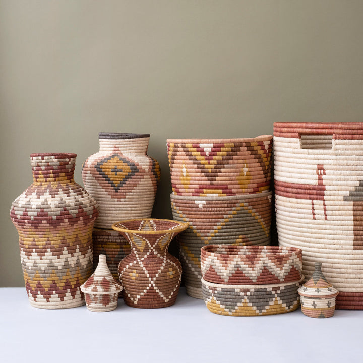 Small Zig Zag Basket ~ Elevate Collection