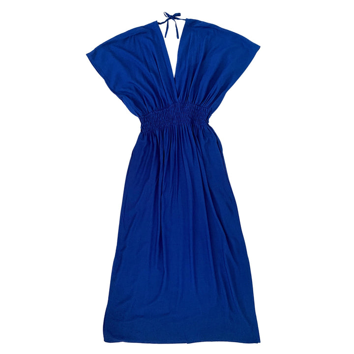 Olivia Maxi Dress in Indigo